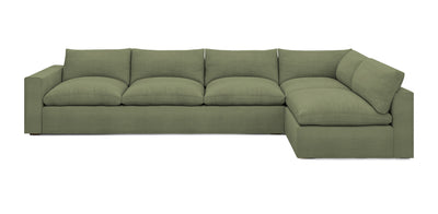 Mellow 286 Large Linen L Shape Sofa