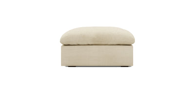 Mellow Linen Pouf