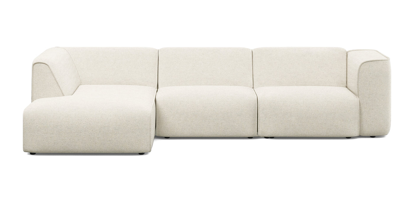 Teonest Linen L-shape Sofa