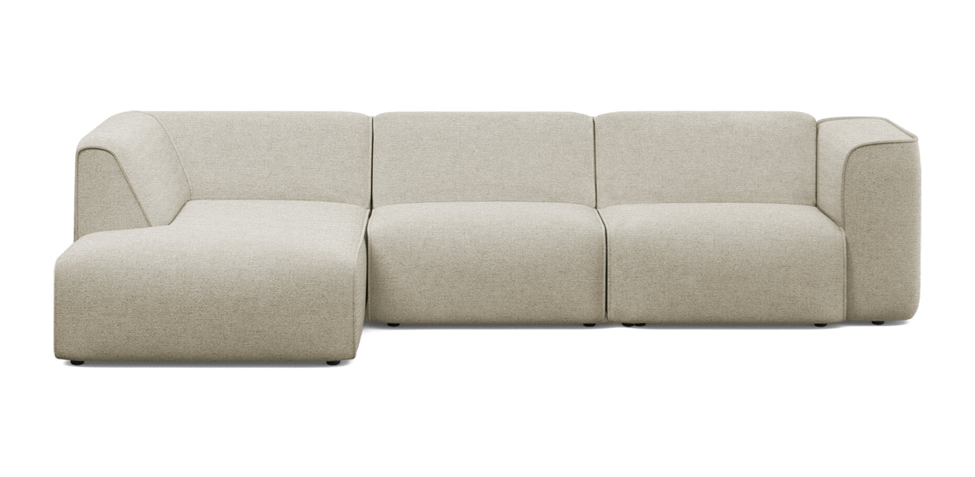 Teonest Linen L-shape Sofa