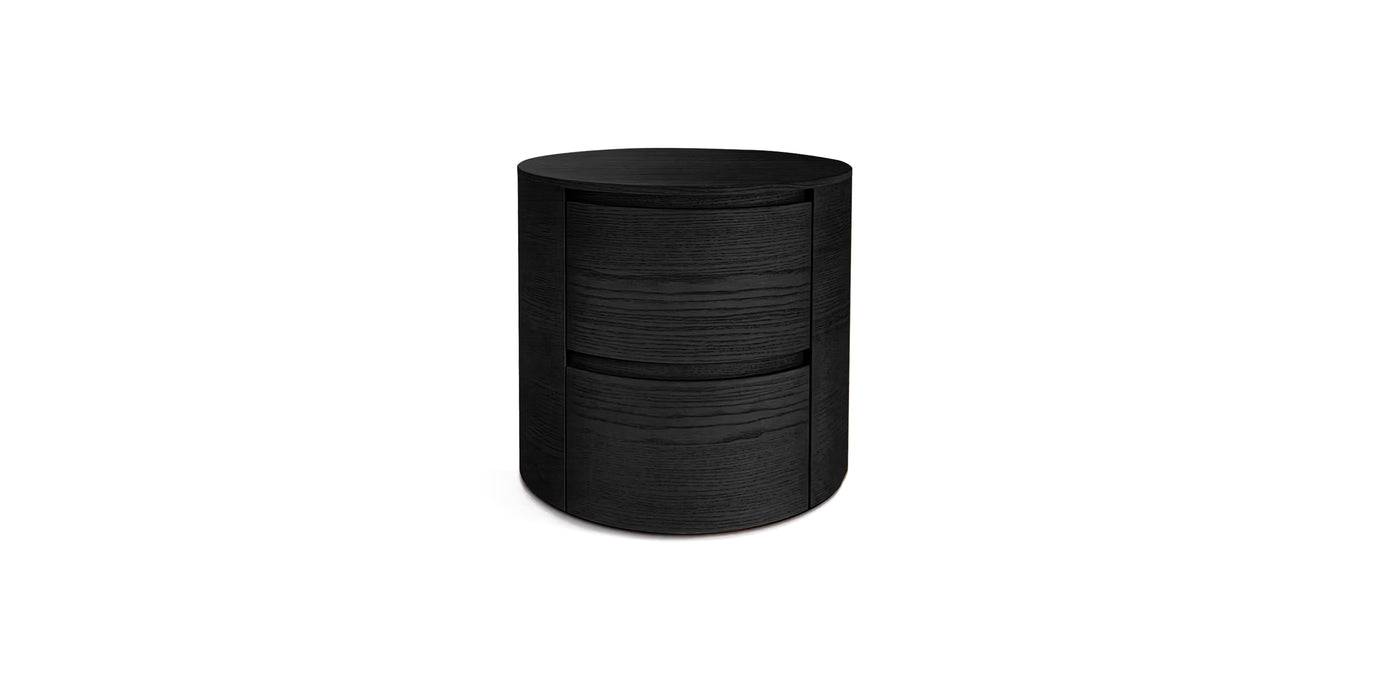Moon Natural Veneer Night Table