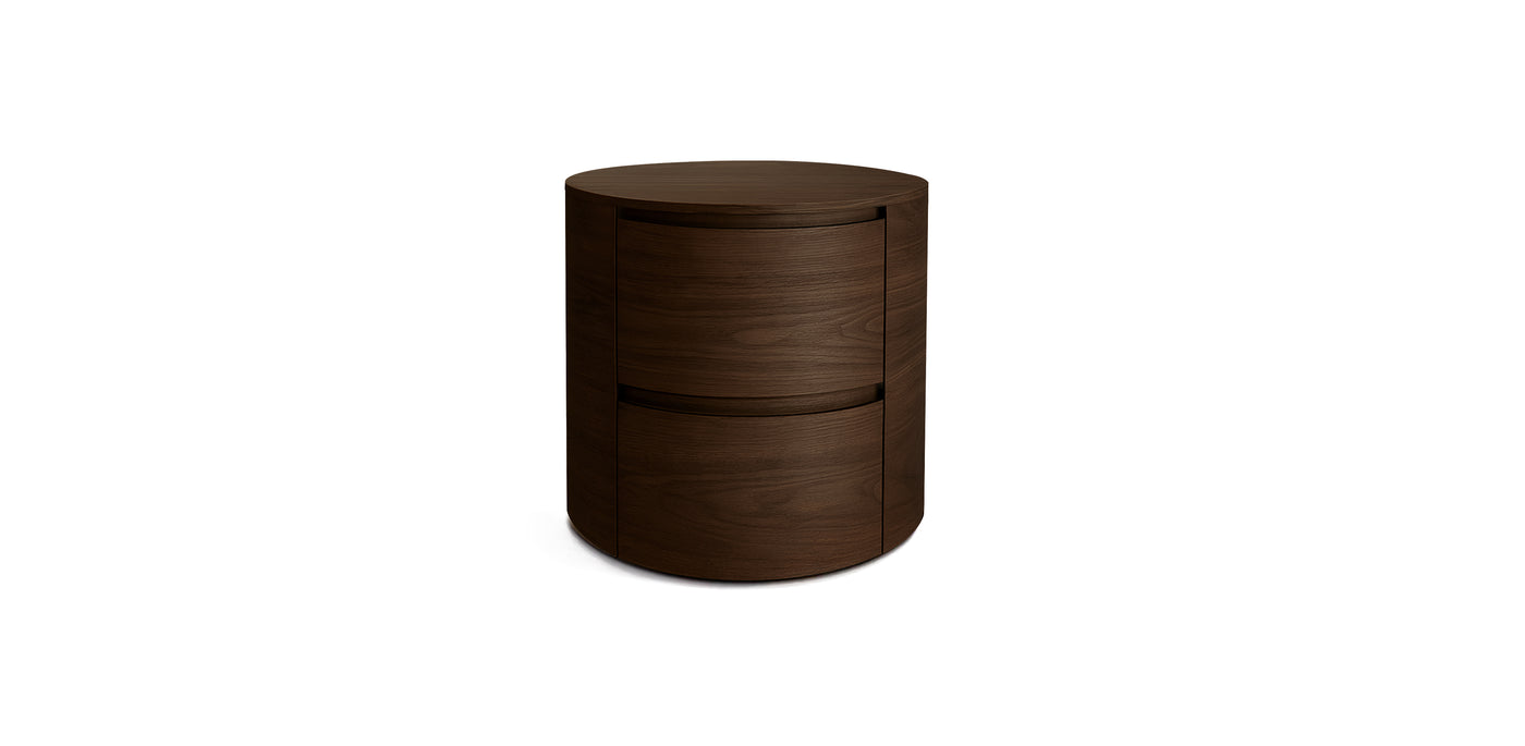 Moon Natural Veneer Night Table