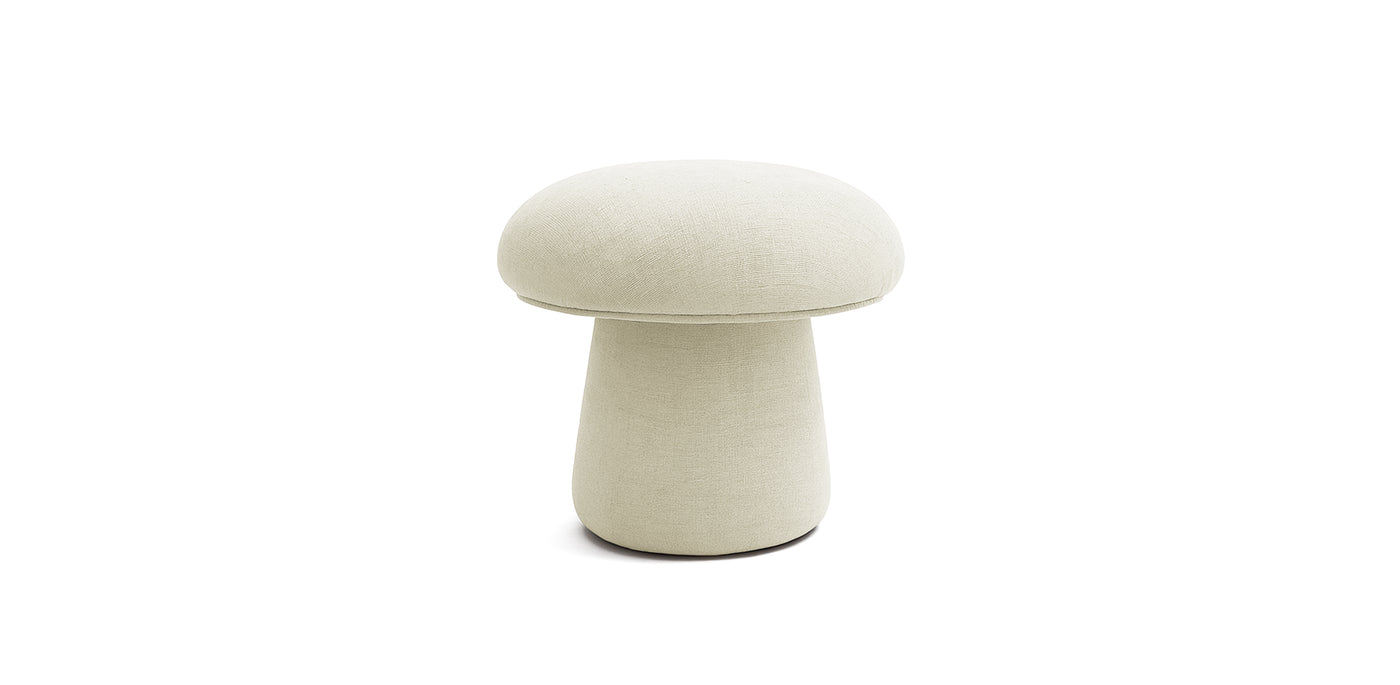 Murf Linen Pouf