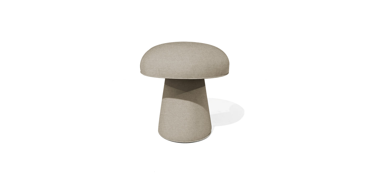 Murf Linen Pouf