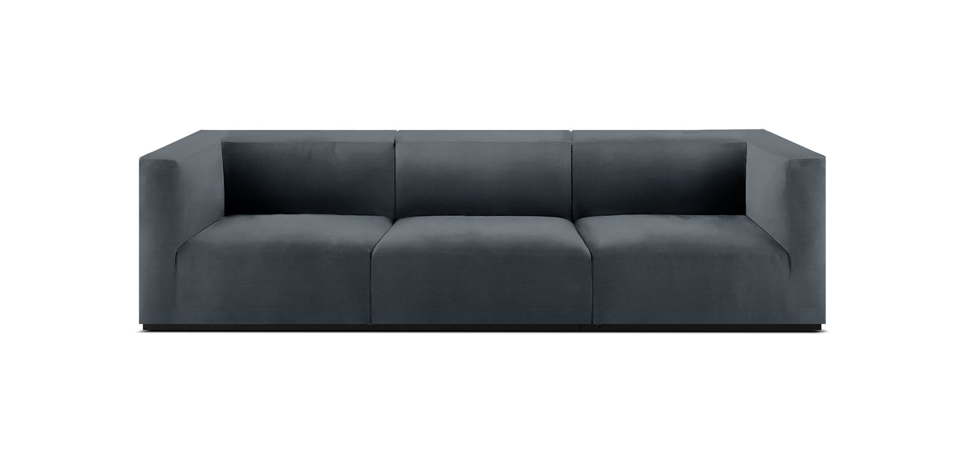 Myplace Velvet 3 Seater Sofa