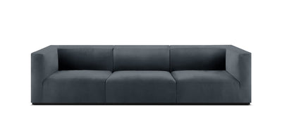 Myplace Velvet 3 Seater Sofa