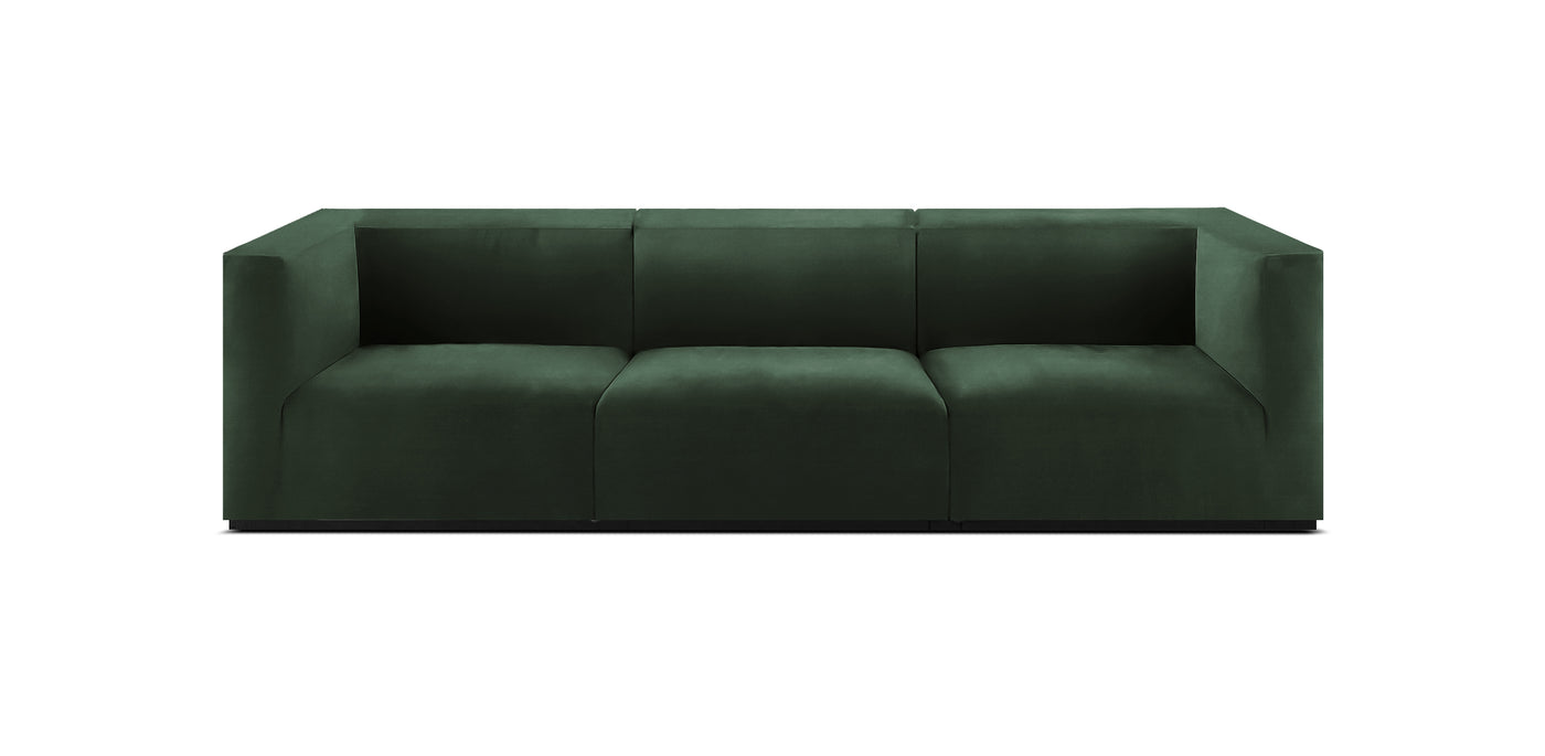 Myplace Velvet 3 Seater Sofa