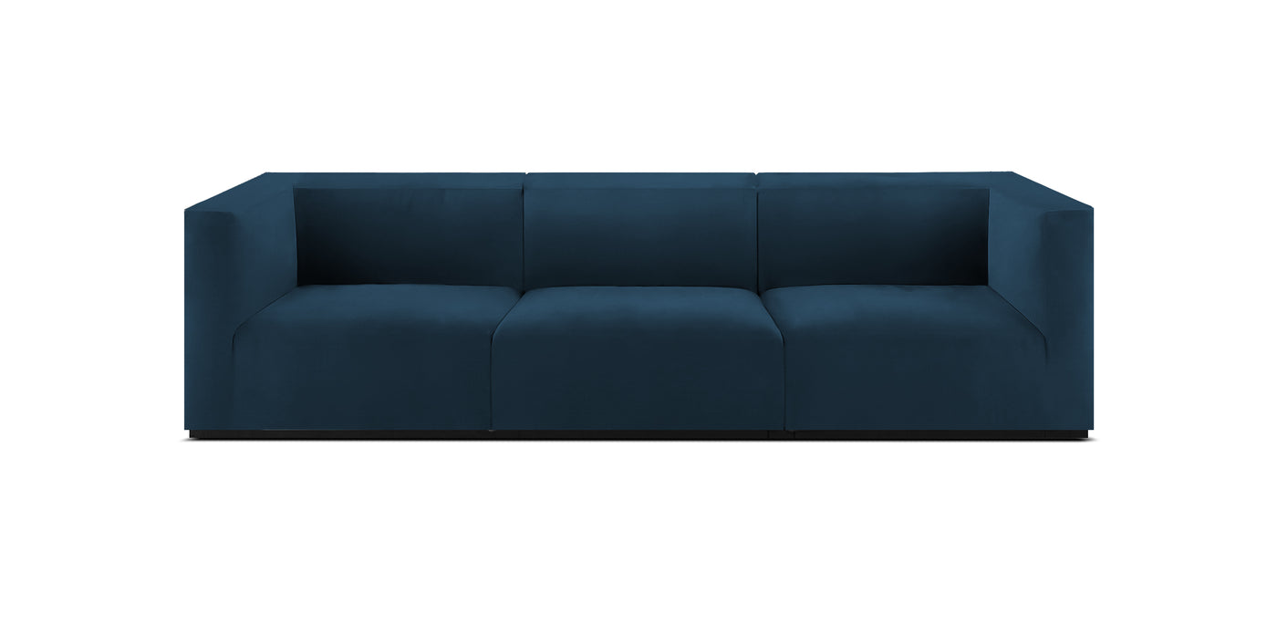 Myplace Velvet 3 Seater Sofa