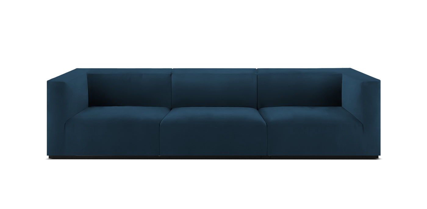 Myplace Velvet 3 Seater Sofa