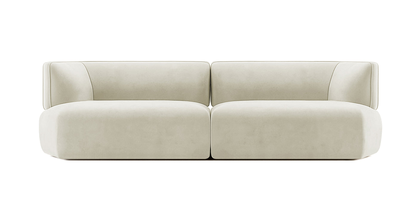 Nado Velvet 4 Seater Sofa
