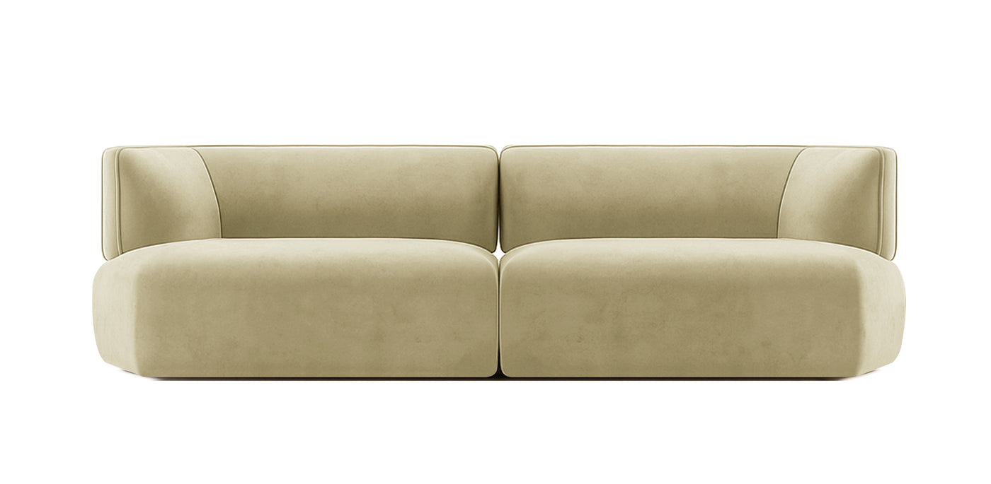 Nado Velvet 4 Seater Sofa
