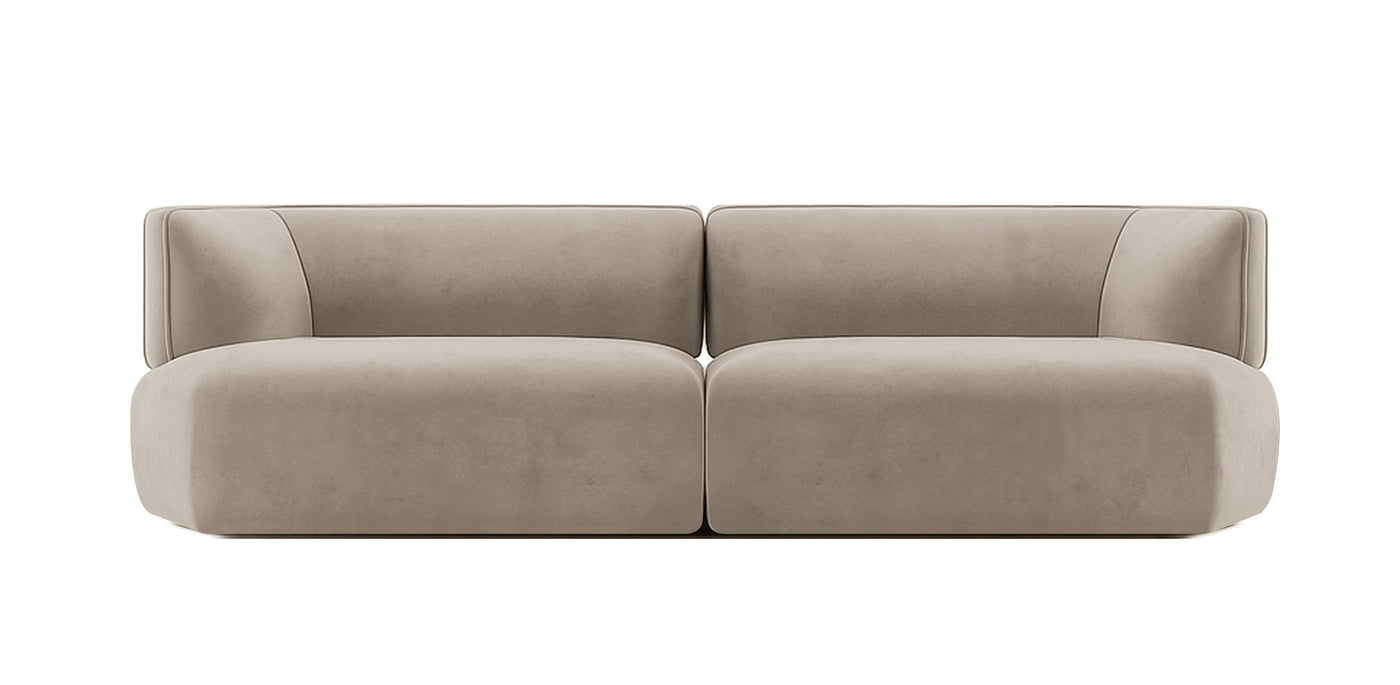 Nado Velvet 4 Seater Sofa