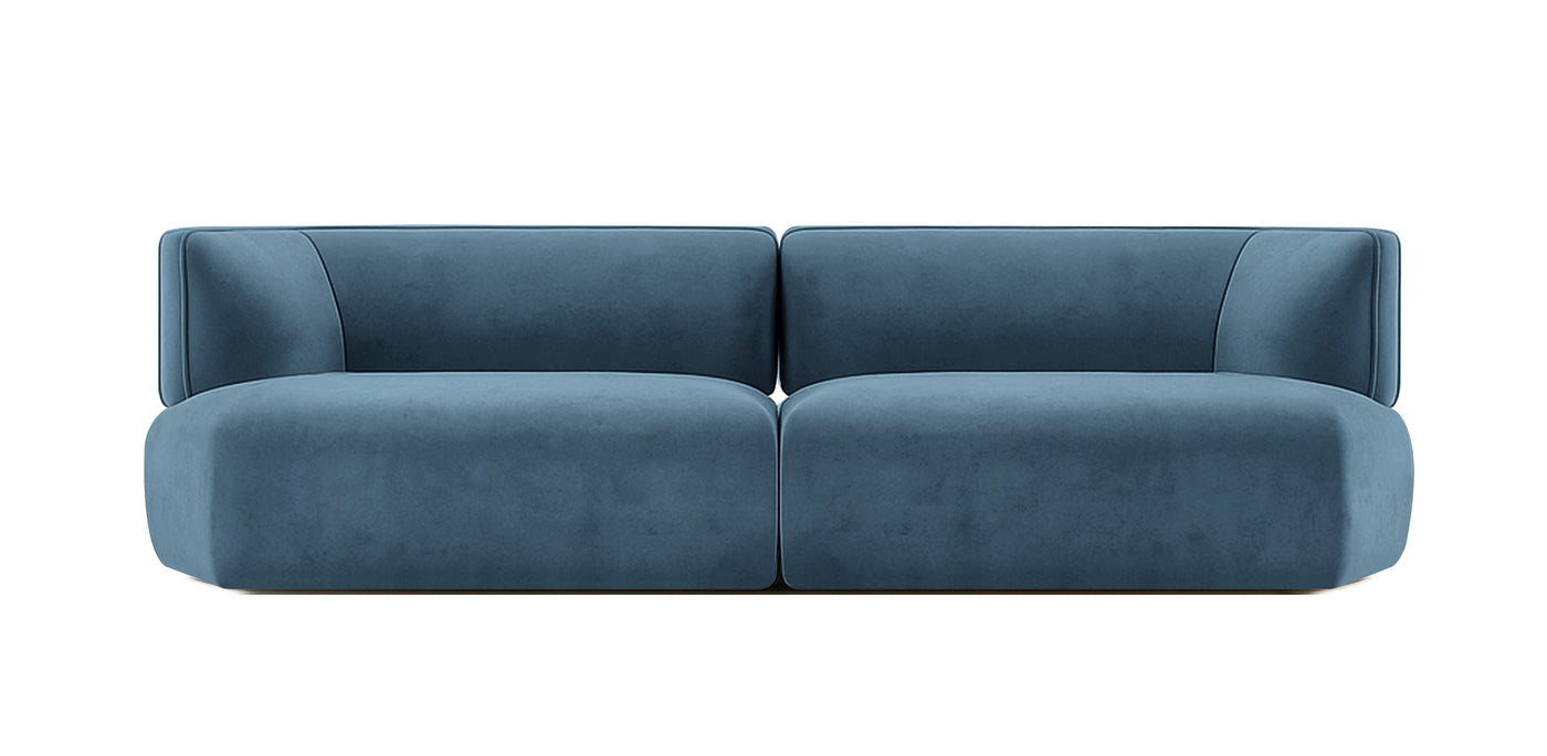 Nado Velvet 4 Seater Sofa