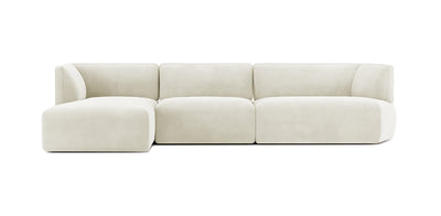Nado Velvet L-Shape Sofa
