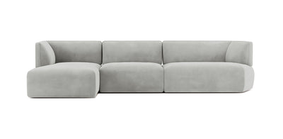 Nado Velvet L-Shape Sofa