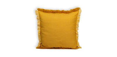 Twenty-One Tweed Frill Cushion