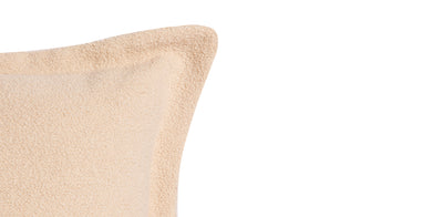 Bouclé Samosa Squared Cushion