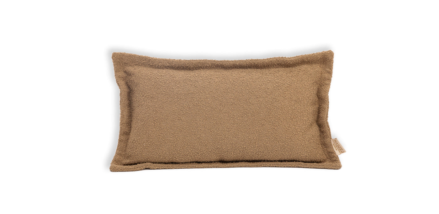 Bouclé Samosa Rectangular Cushion