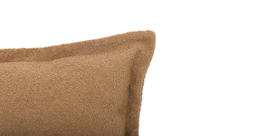 Bouclé Samosa Squared Cushion