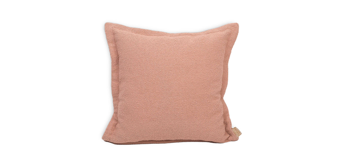 Bouclé Samosa Squared Cushion
