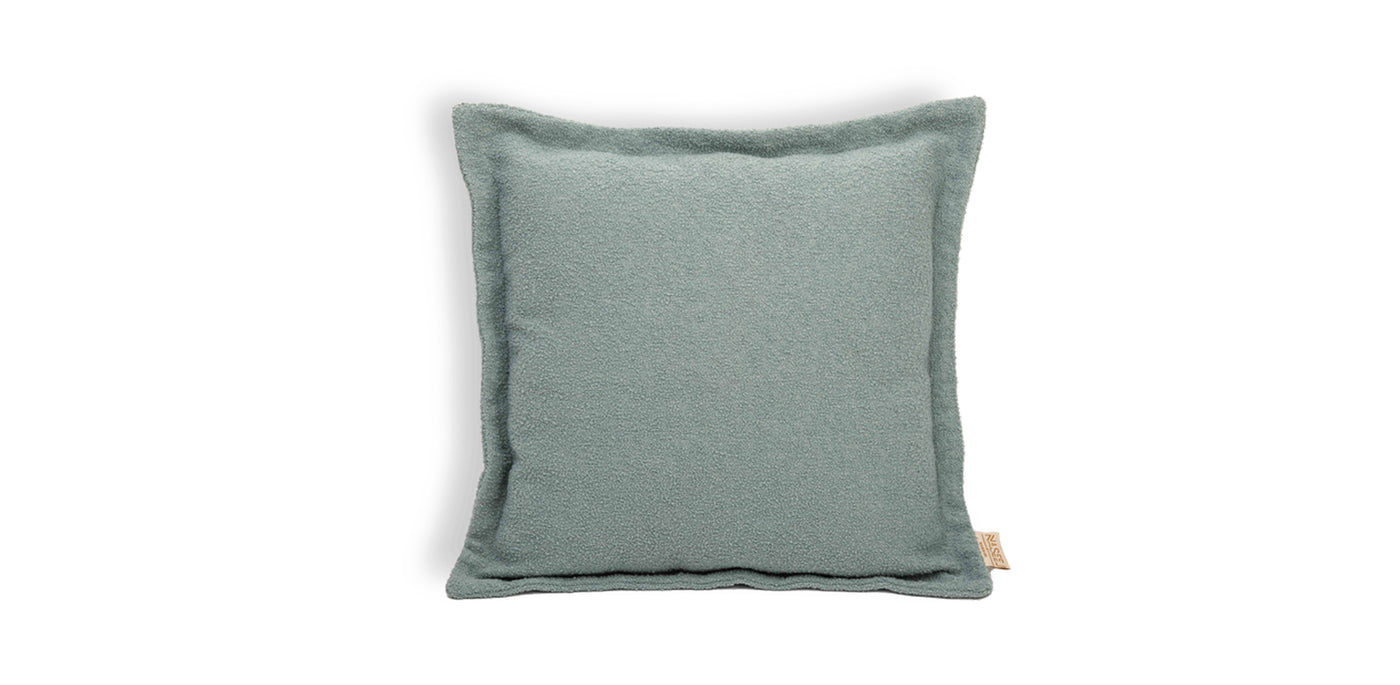Bouclé Samosa Squared Cushion