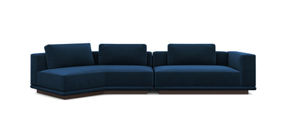 Nobu 359 Velvet Inclined Sofa
