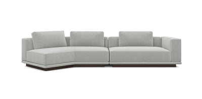 Nobu 359 Velvet Inclined Sofa