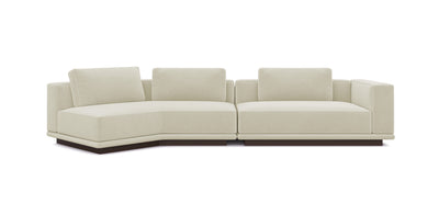 Nobu 359 Velvet Inclined Sofa