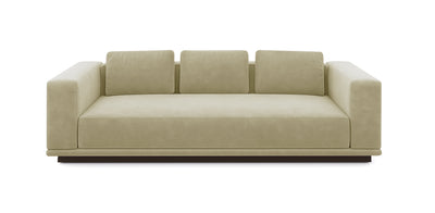Nobu Velvet 3 Seater Sofa