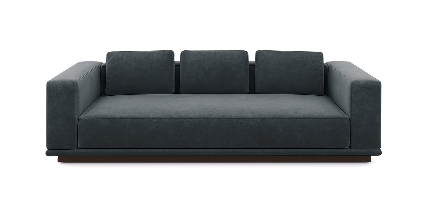 Nobu Velvet 3 Seater Sofa