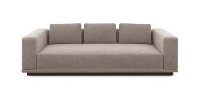 Nobu Velvet 3 Seater Sofa