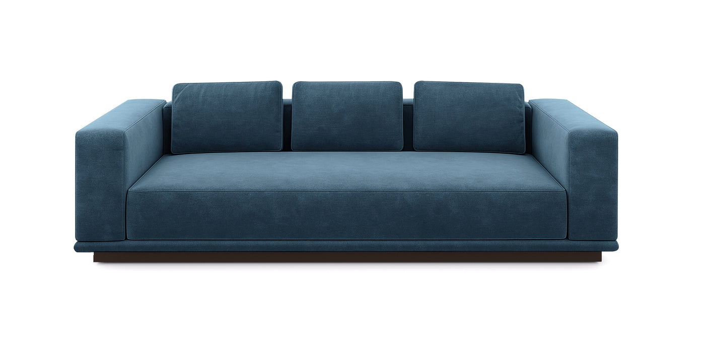 Nobu Velvet 3 Seater Sofa