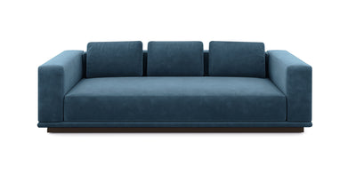 Nobu Velvet 3 Seater Sofa