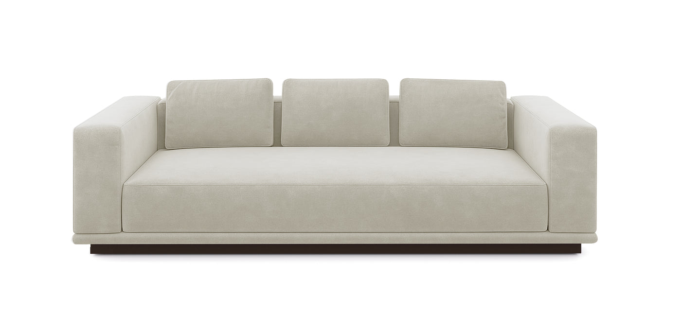 Nobu Velvet 3 Seater Sofa