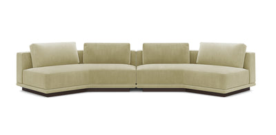 Nobu 400 Velvet Inclined Sofa
