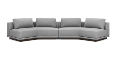 Nobu 400 Linen Inclined Sofa
