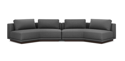 Nobu 400 Linen Inclined Sofa