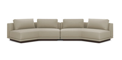 Nobu 400 Linen Inclined Sofa