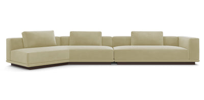 Nobu 450 Velvet Inclined Sofa