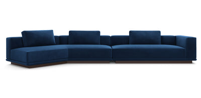Nobu 450 Velvet Inclined Sofa