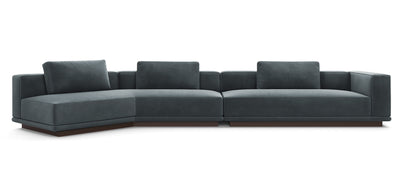 Nobu 450 Velvet Inclined Sofa
