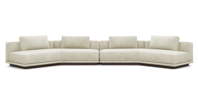 Nobu 500 Velvet Inclined Sofa