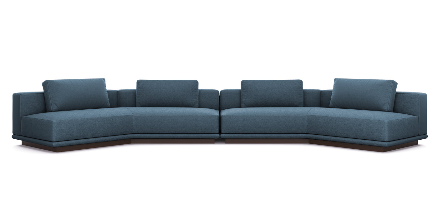 Nobu 500 Linen Inclined Sofa