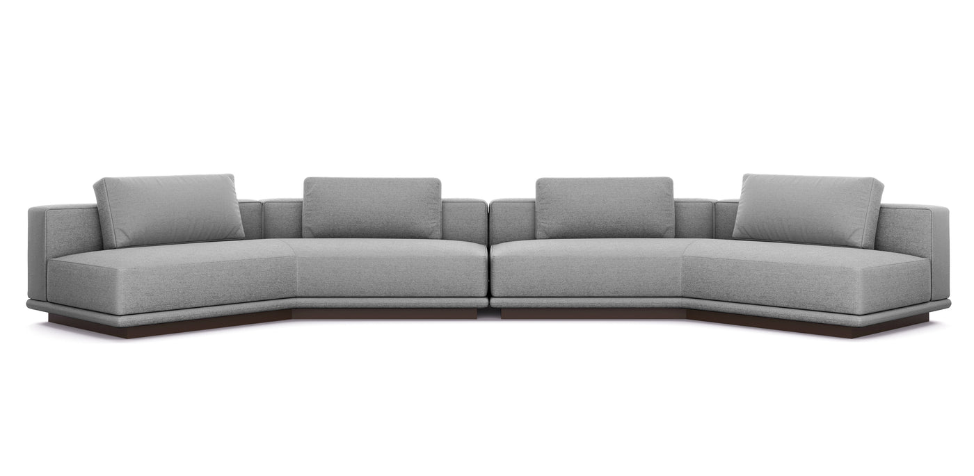 Nobu 500 Linen Inclined Sofa