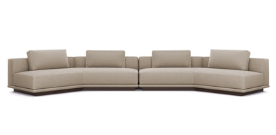 Nobu 500 Linen Inclined Sofa