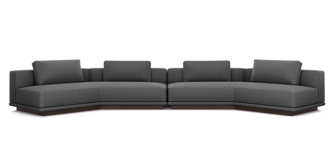 Nobu 500 Linen Inclined Sofa