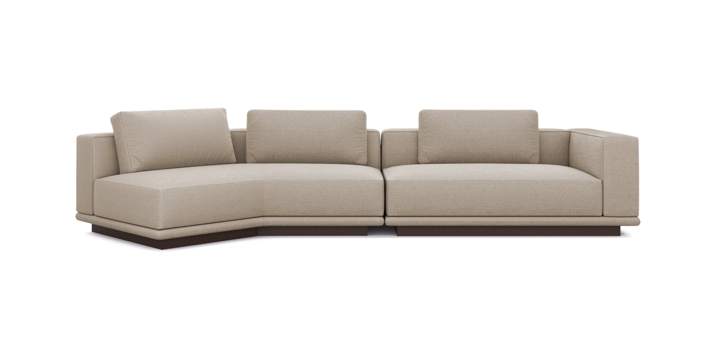 Nobu 359 Linen Inclined Sofa