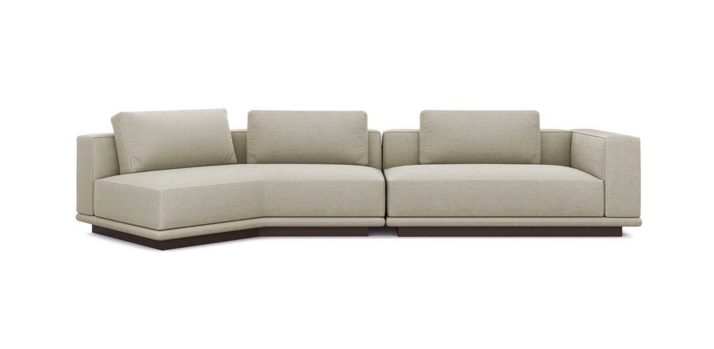 Nobu 359 Linen Inclined Sofa