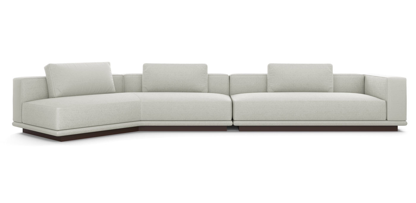 Nobu 450 Linen Inclined Sofa