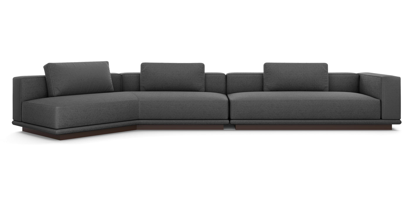 Nobu 450 Linen Inclined Sofa